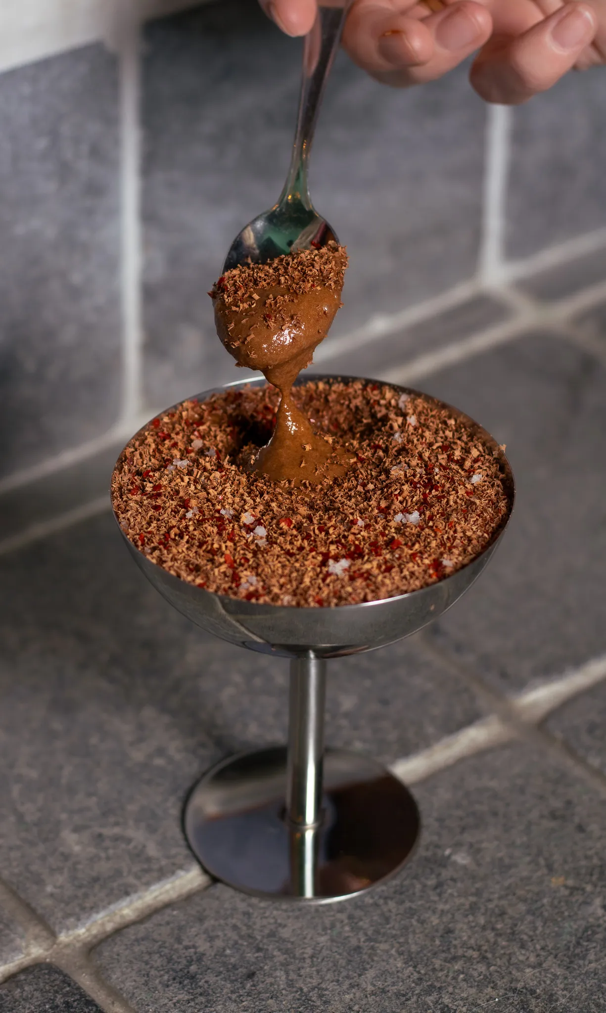 Mousse red choco
