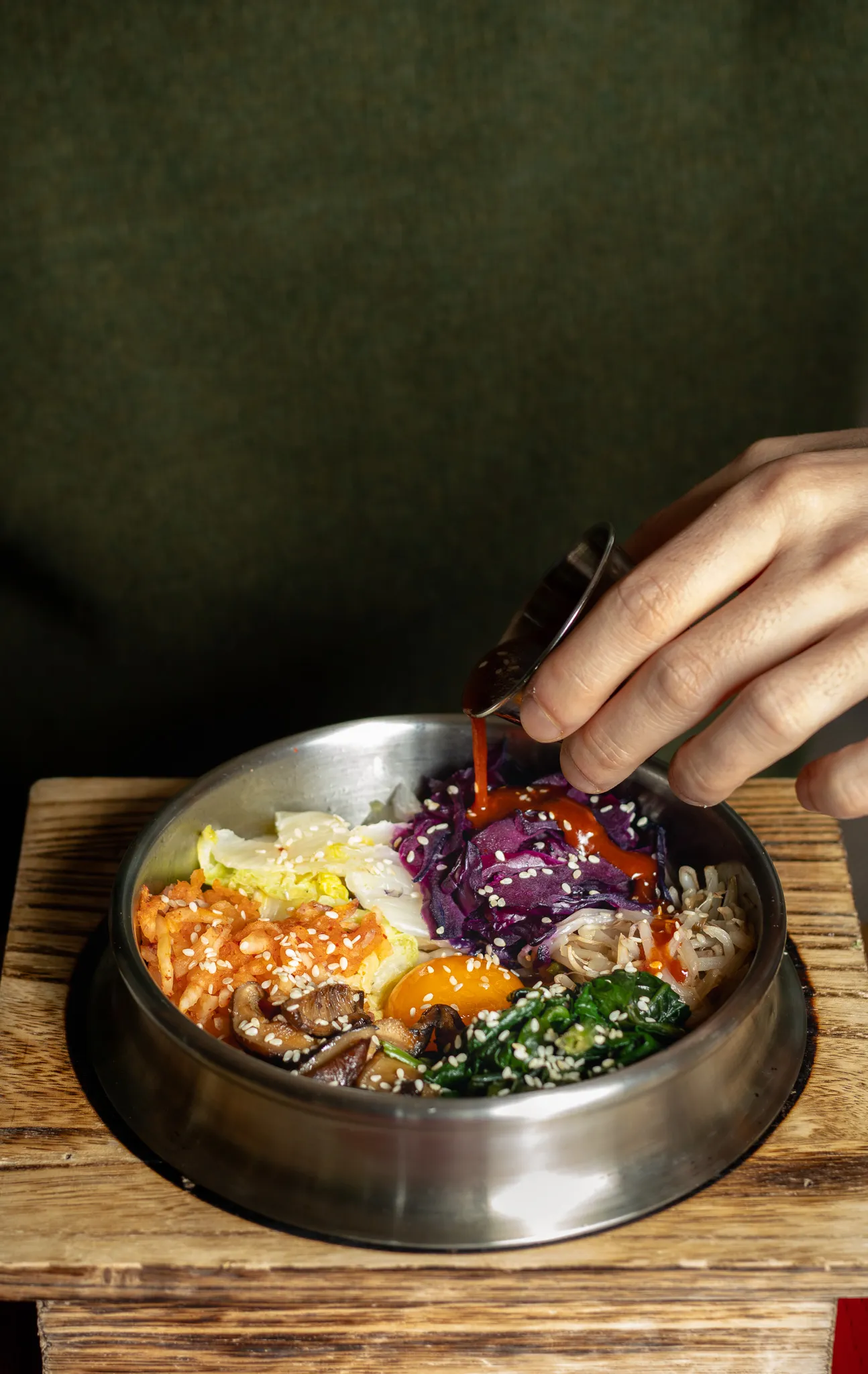 Bibimbap végétarien