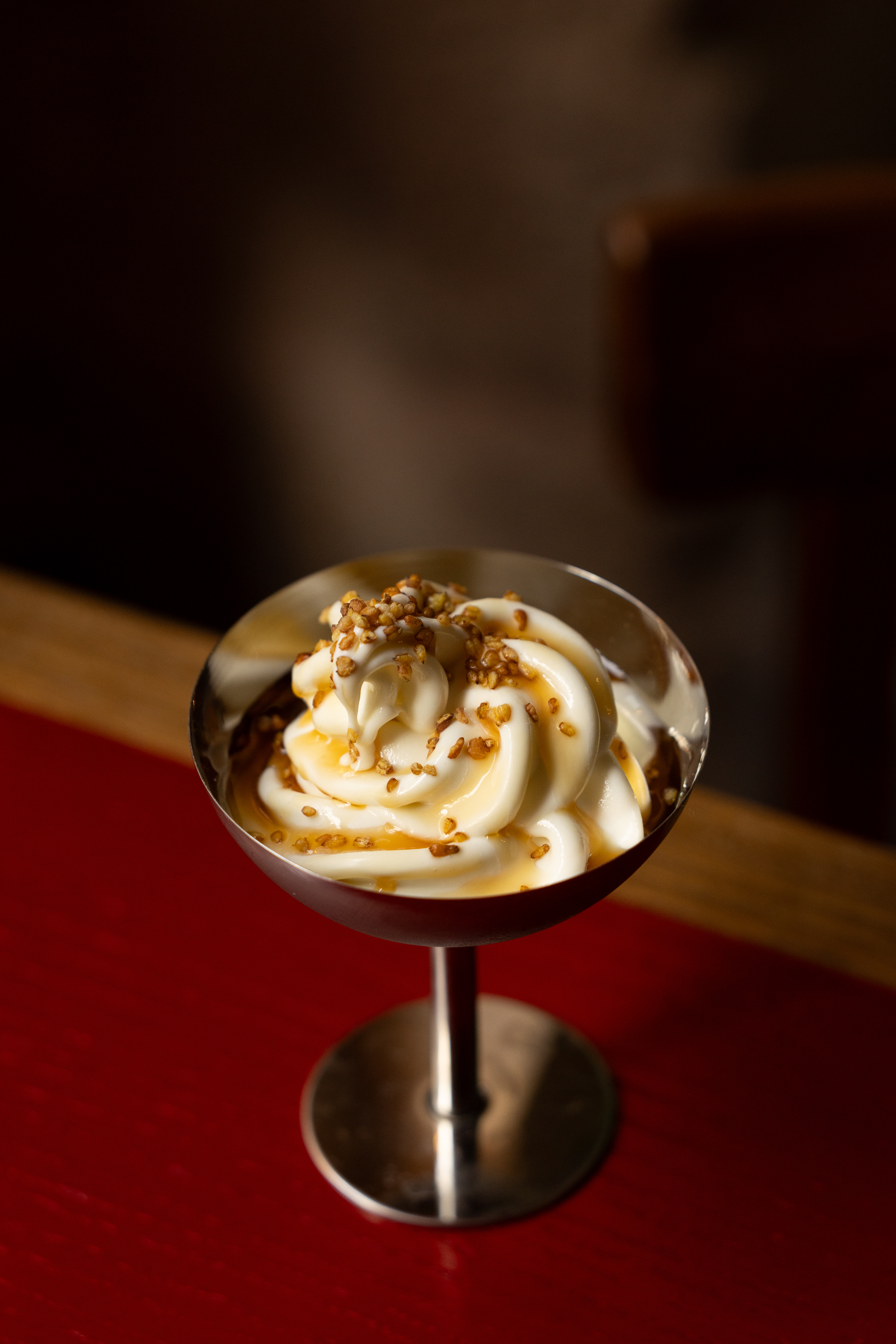 Sundae glace vanille — restaurant coréen Hallyu Kitchen Paris 9